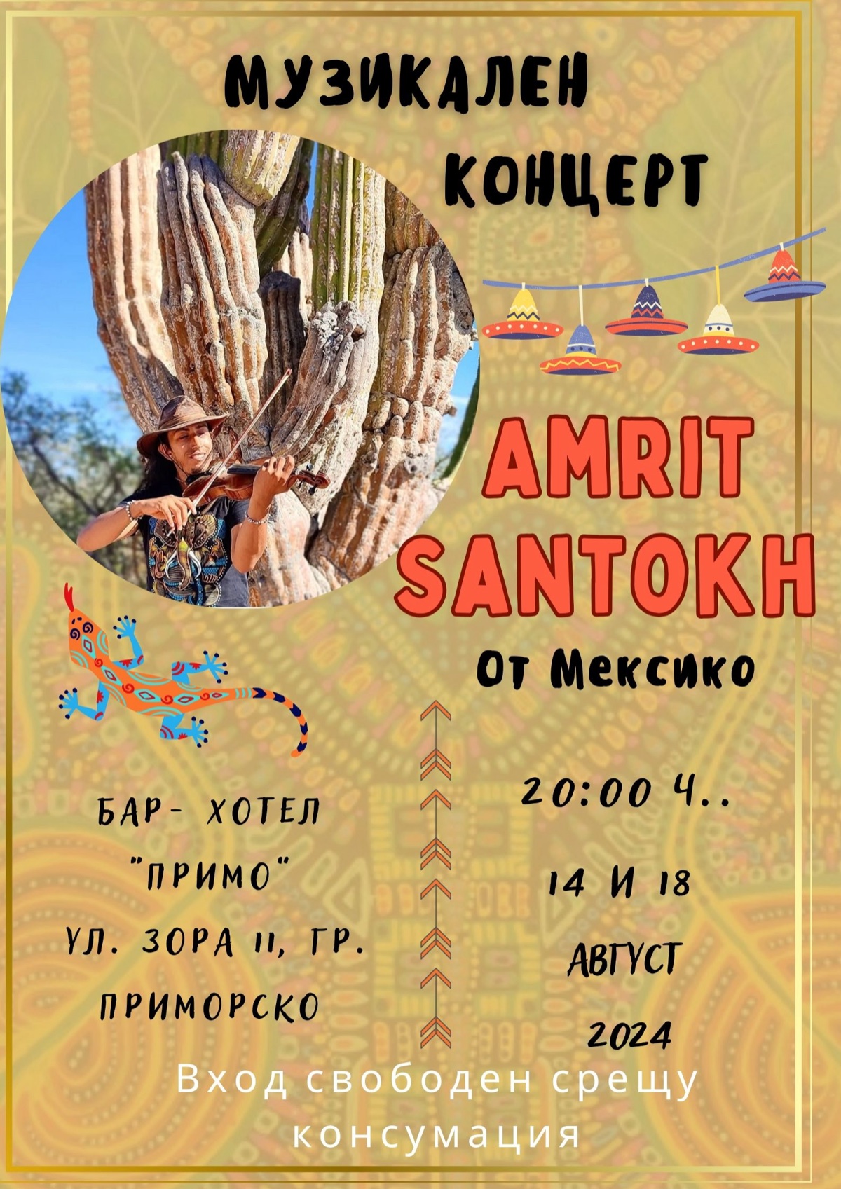 Музикален концерт — Amrit Santokh